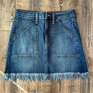 Just Black Denim Skirt size S